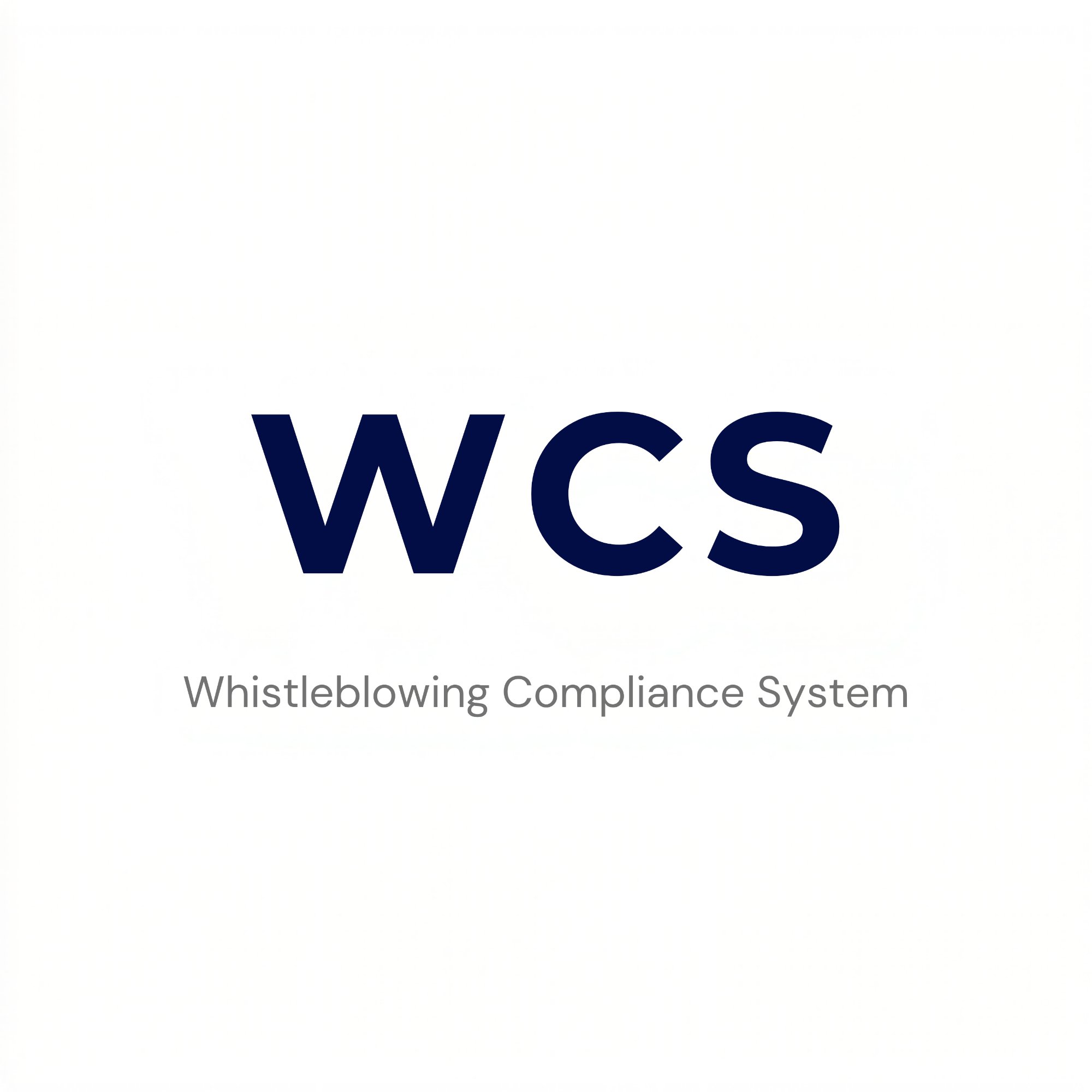 WCS - Whistleblowing Compliance System